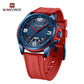 Naviforce 9215T Polo Men Watch - Red Blue