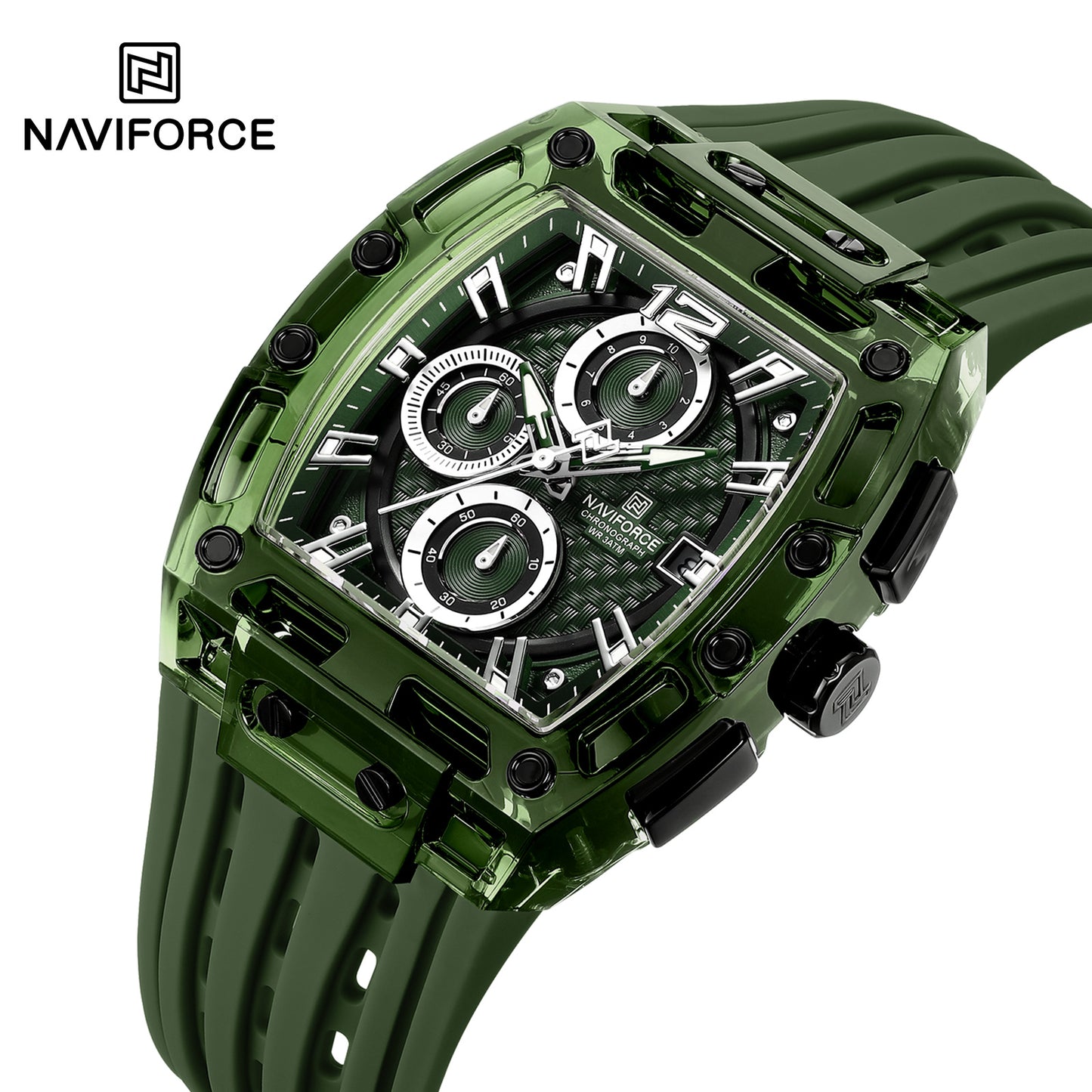 Naviforce 7105 Naddy Men Watch - Green