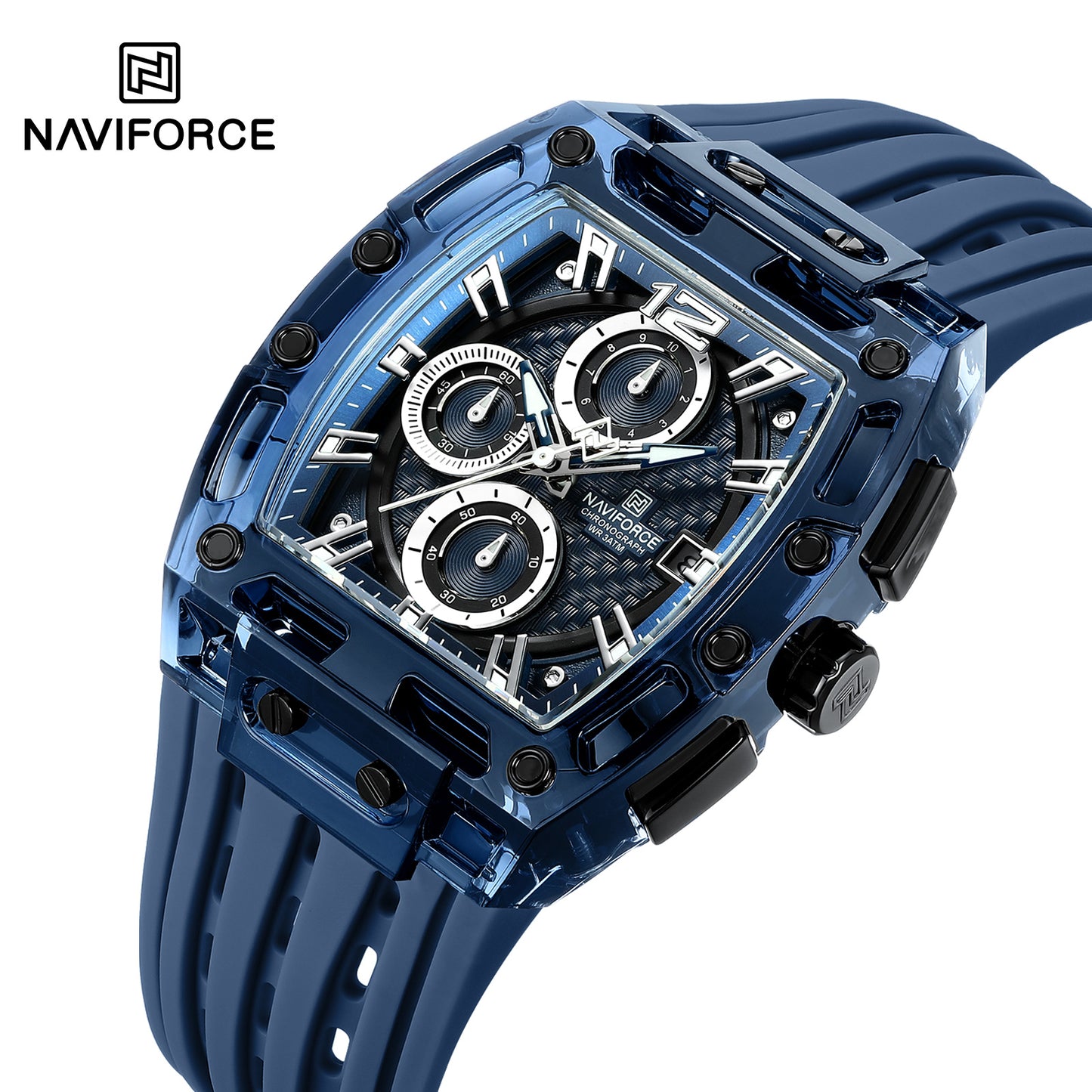 Naviforce 7105 Naddy Men Watch - Blue