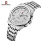 Naviforce 9212 Magnum Men Watch - Silver