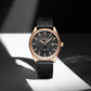 Naviforce 9276L Maison Classic Men Watch - Black RoseGold