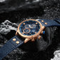 Naviforce 8045 Charlie Chronograph Men Watch - Blue
