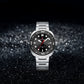 Naviforce 9250 Zala Men Watch - Silver Black