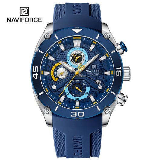 Naviforce 8038 Maestro Chronograph Men - Blue