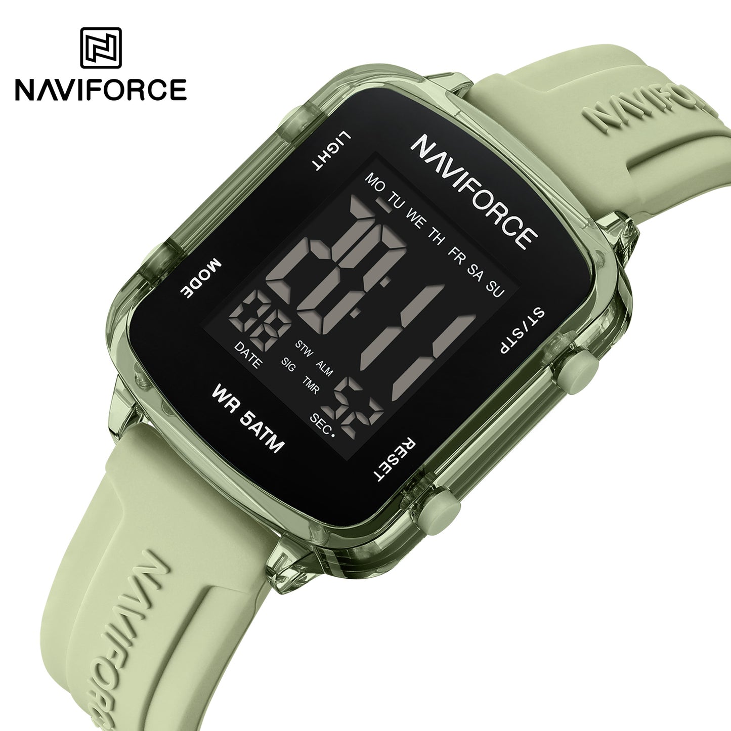 Naviforce 7120 Stardust Women Watch - Green