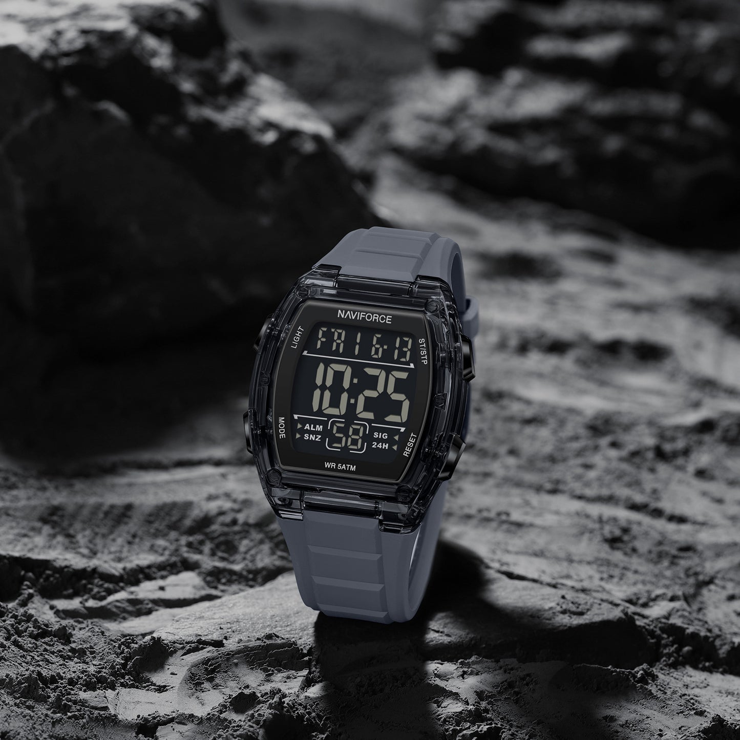 Naviforce 6106 Mito Digital Men Watch - Grey