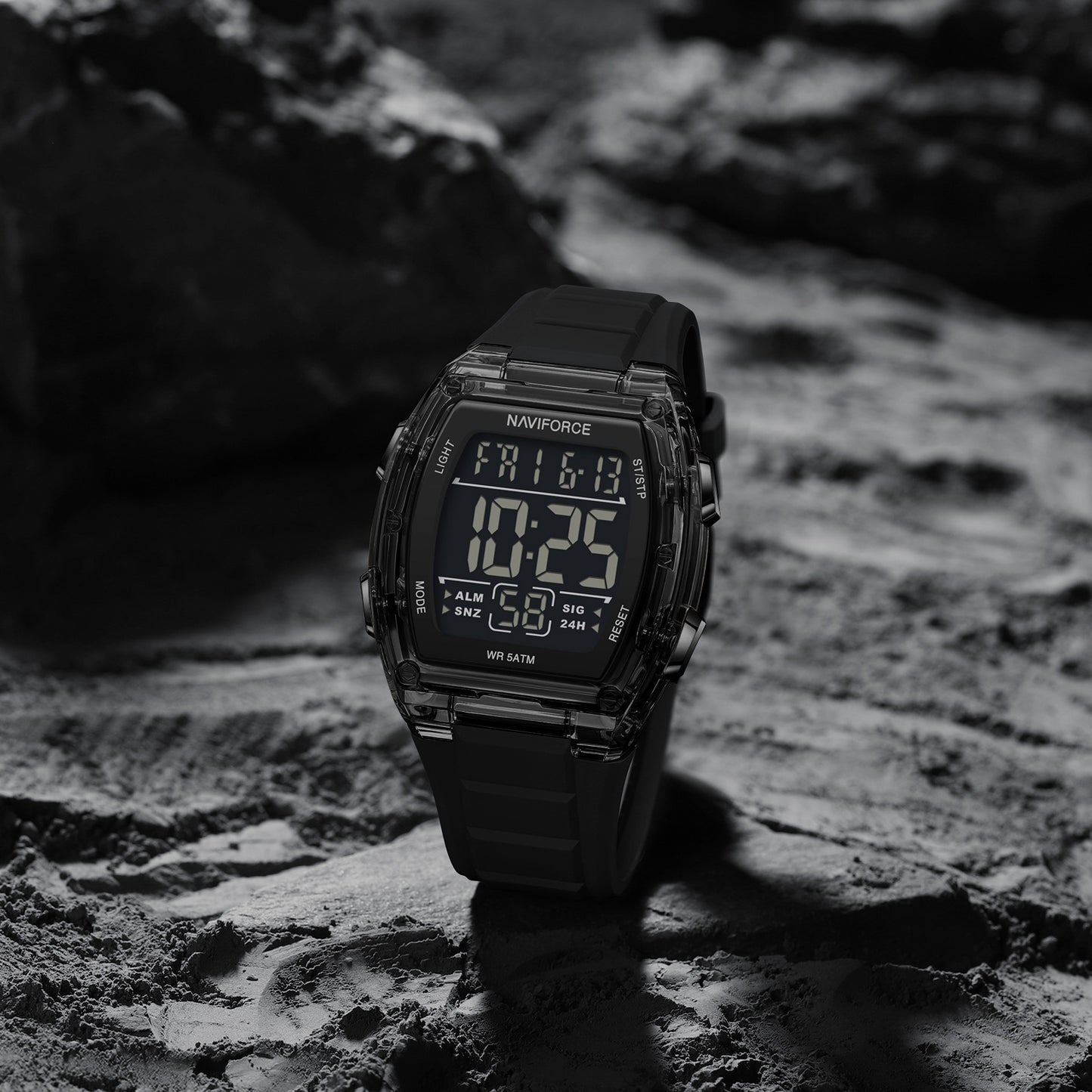 Naviforce 6106 Mito Digital Men Watch - Black