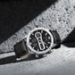 Naviforce 9263 CrossTime Edition Men Leather Watch - Black