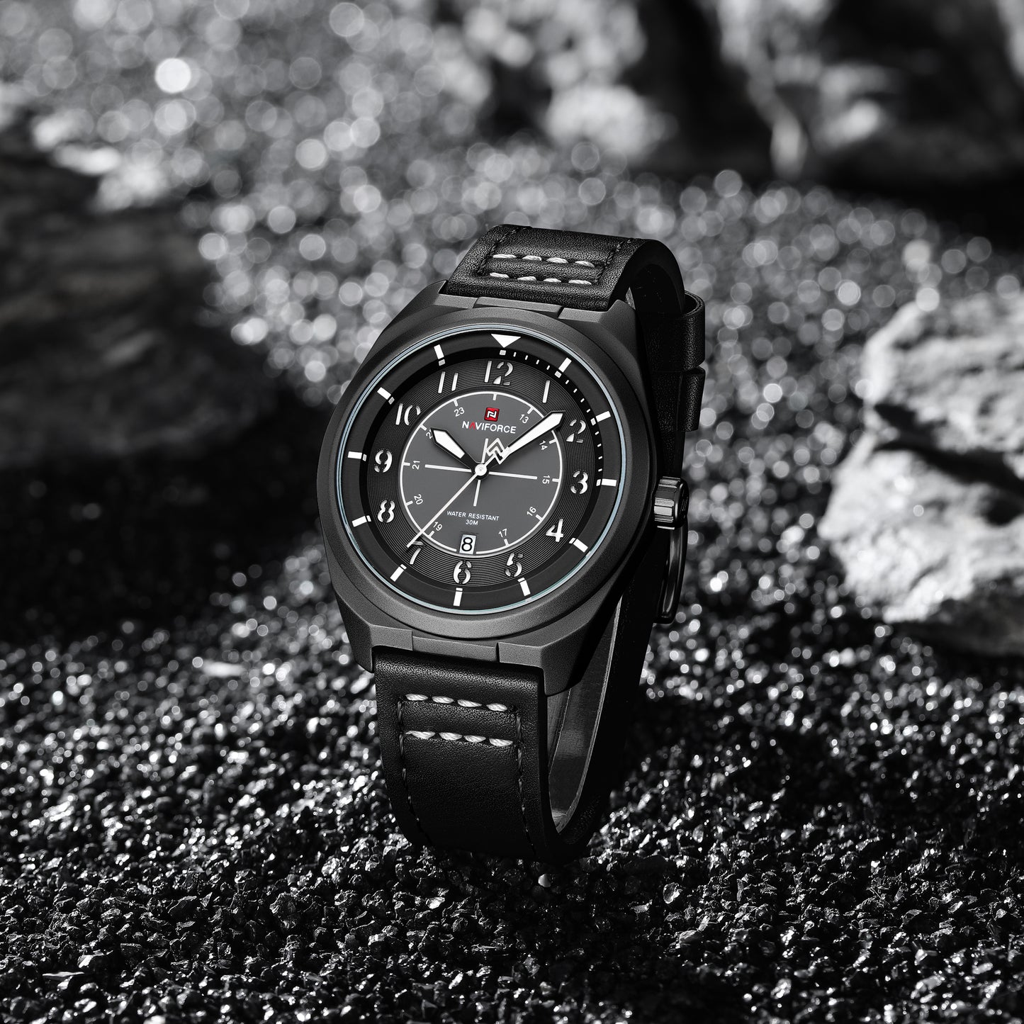 Naviforce 9281L Gambit Men Watch - Black