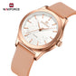Naviforce 5051 Canary Women Watch - RoseGold White