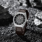 Naviforce 9281L Gambit Men Watch - Silver Brown