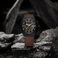 Naviforce 8051L Sentry Leather Watch -  Brown Black