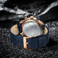 Naviforce 8045 Charlie Chronograph Men Watch - Blue