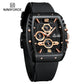 Naviforce 8025 Rotary Men Watch - Black RoseGold