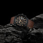 Naviforce 8051L Sentry Leather Watch -  Brown Black