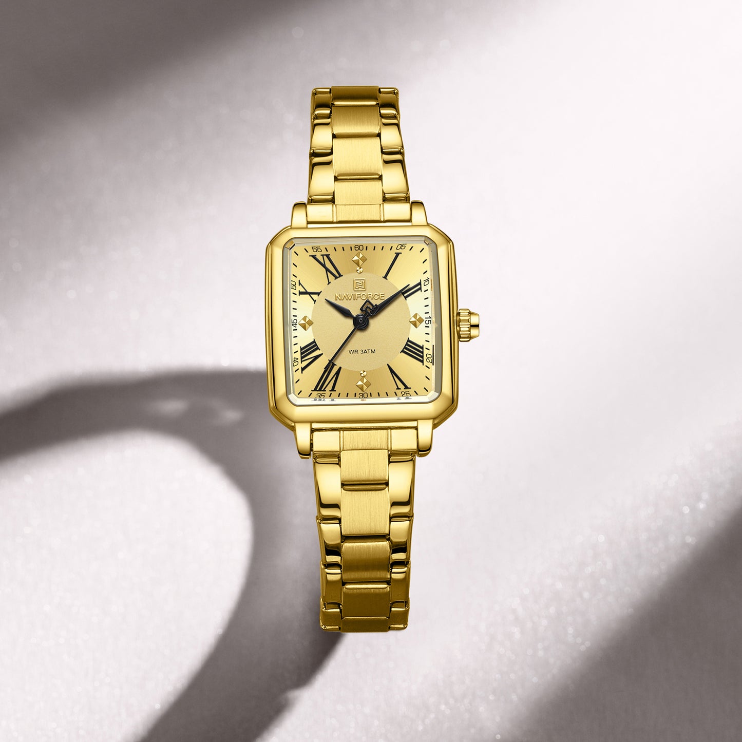 Naviforce 5065 Classique Women Watch - Gold