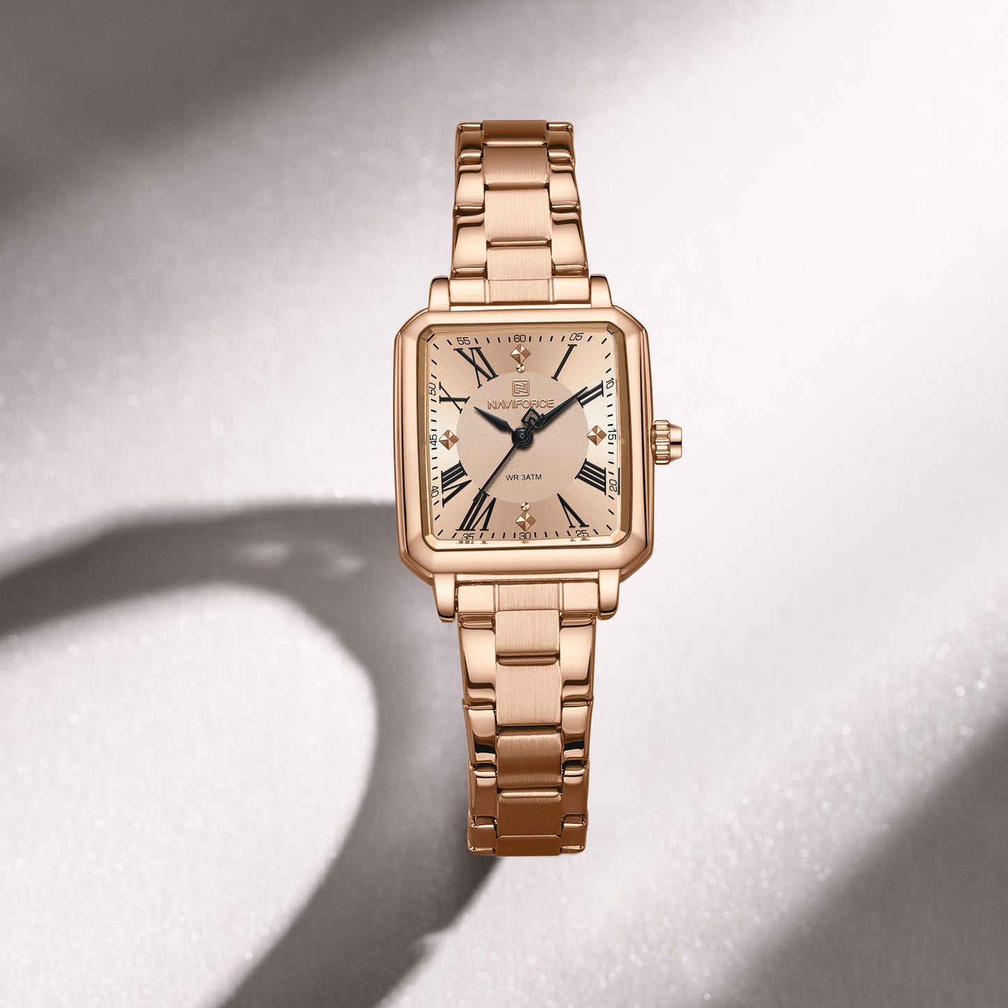 Naviforce 5065 Classique Women Watch - Rosegold