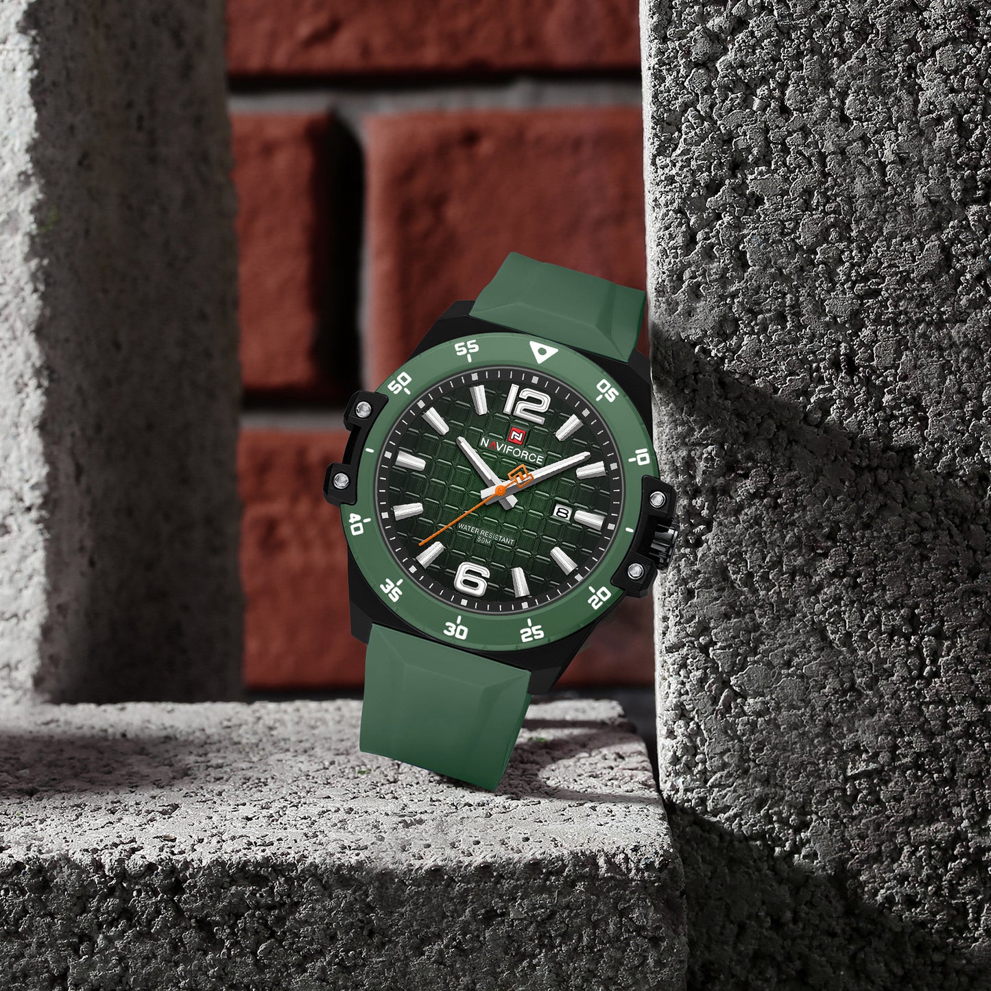 Naviforce 7122 Harmony Men Watch - Green