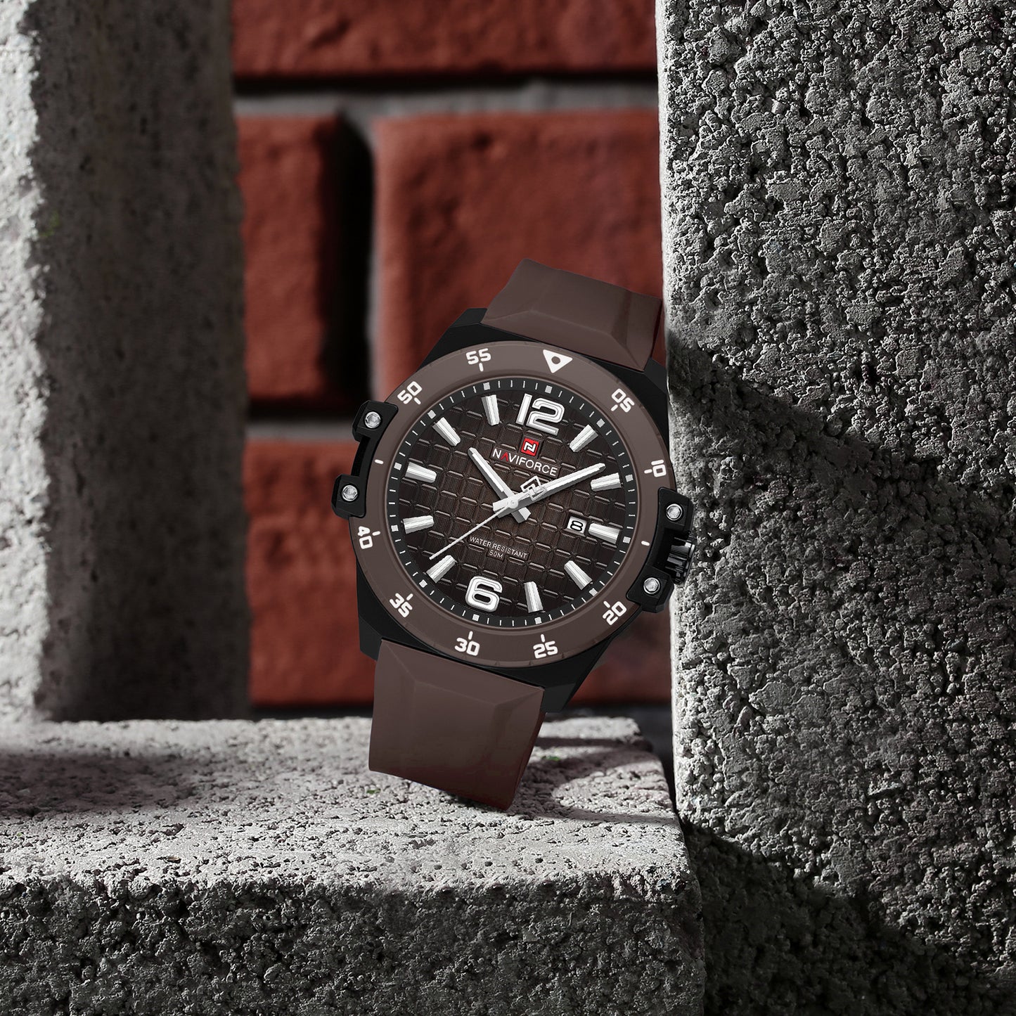 Naviforce 7122 Harmony Men Watch - Brown