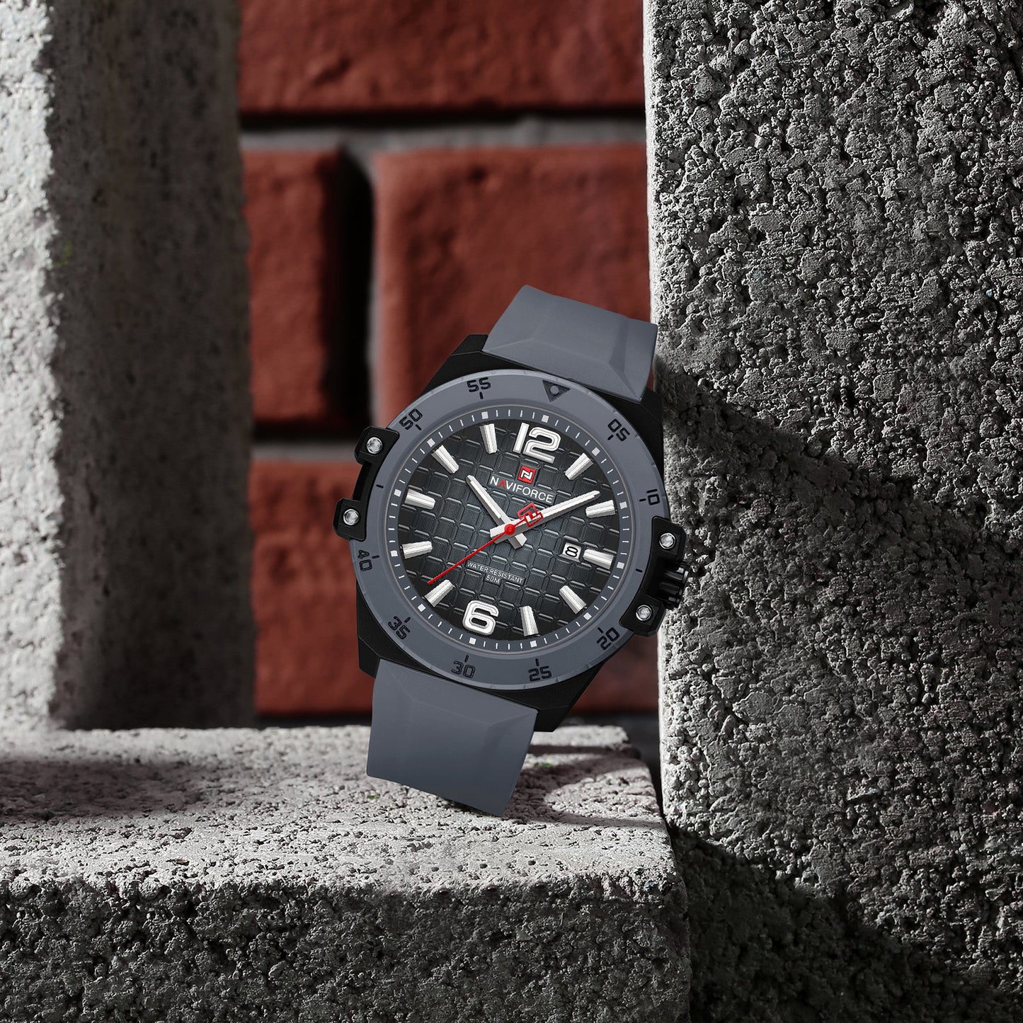 Naviforce 7122 Harmony Men Watch - Grey