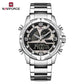 Naviforce 9257 Velocity Men Watch - Silver Grey
