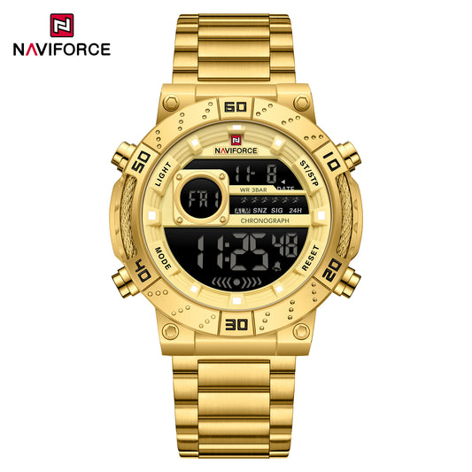 Naviforce 9241S Modulus Men Watch - Gold