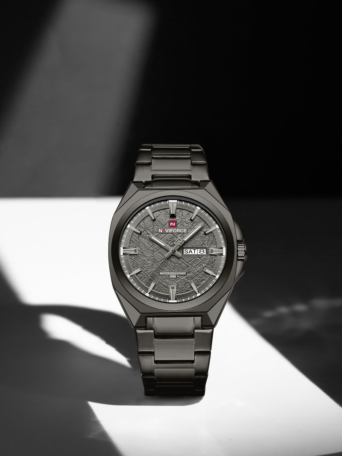 Naviforce 9273 Gentleman Edition Men Watch - Black