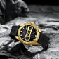 Naviforce 9223 Starfire Premium Men Watch - BlackGold