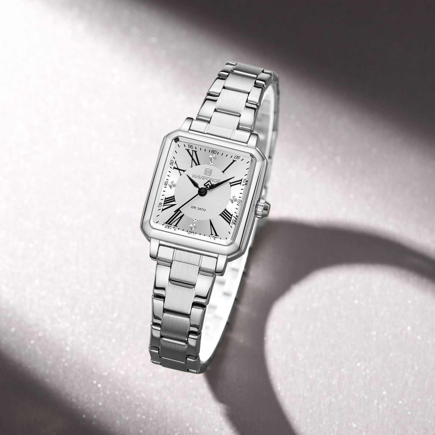 Naviforce 5065 Classique Women Watch - Silver