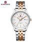 Naviforce 9255 Elite RoseGold Men Watch - Silver RoseGold
