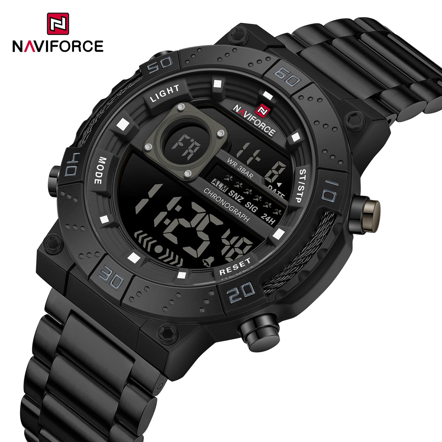 Naviforce 9241S Modulus Men Watch - Black