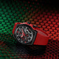 Naviforce 8051T Legacy Silicone Watch - Red