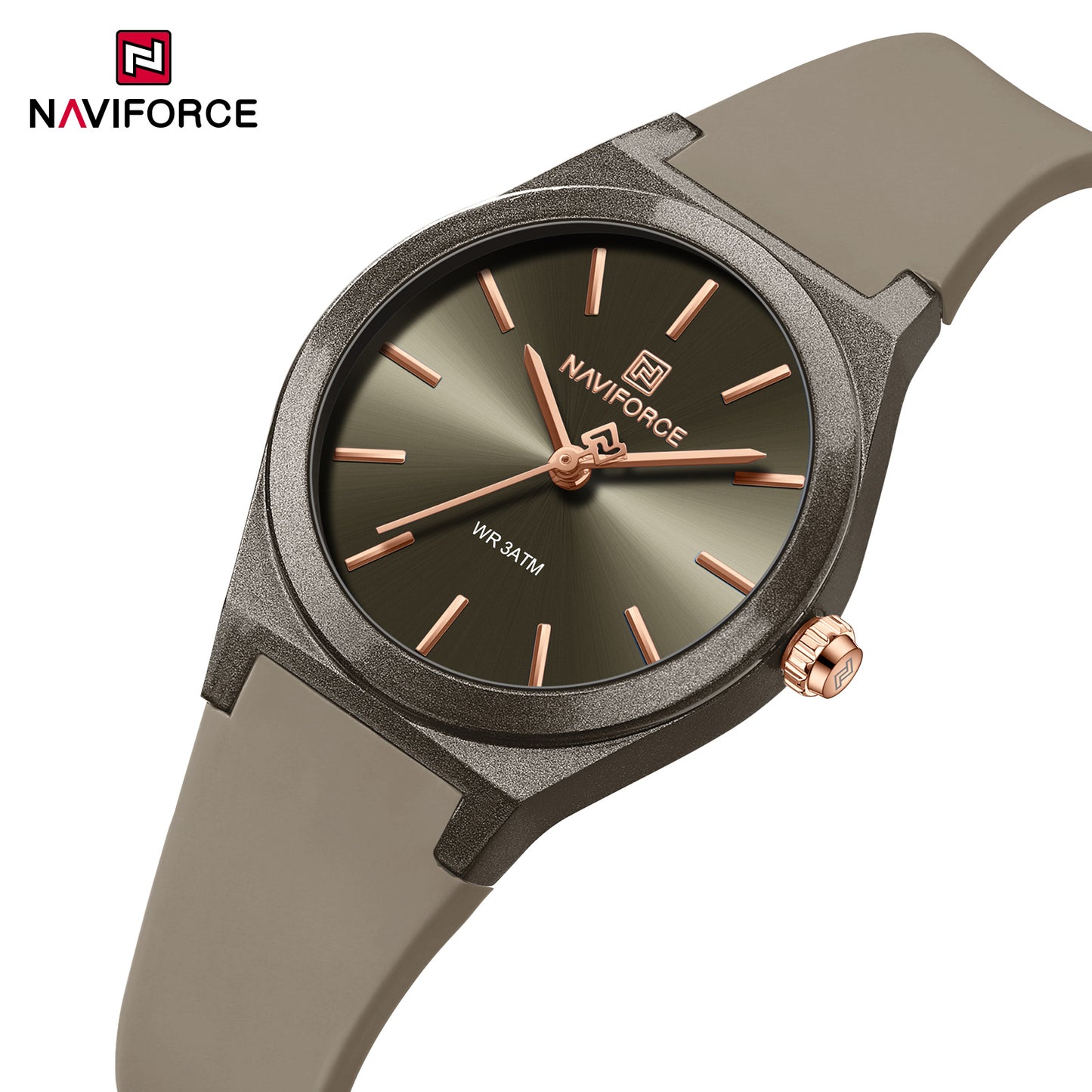 Naviforce 5056 Stellar Women Watch - Grey