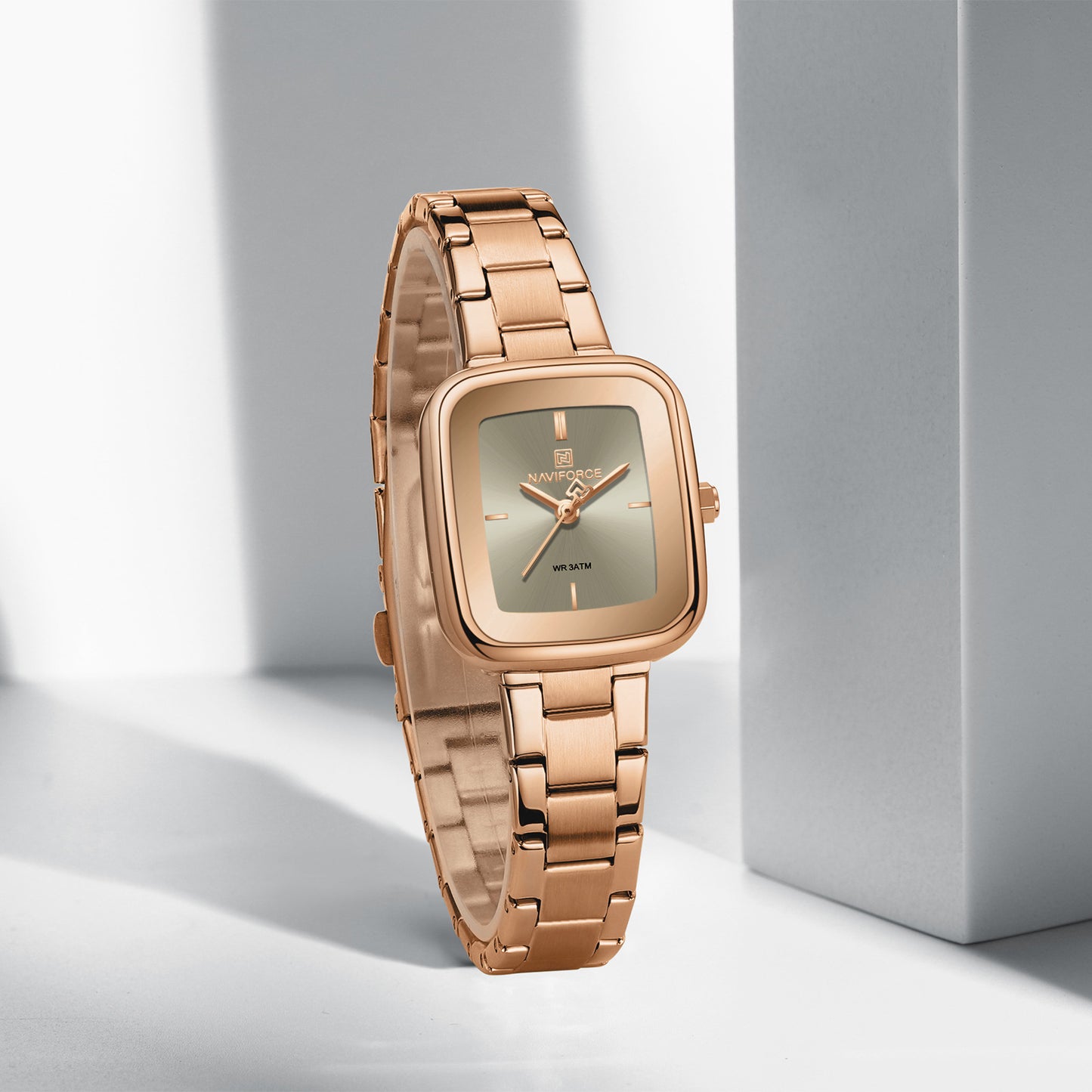Naviforce 5075 Mira Women Watch - RoseGold Grey