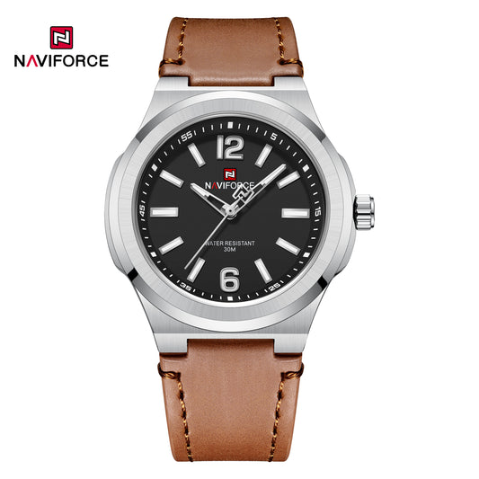 Naviforce 9233 Bravido Men Watch - Brown