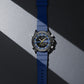 Naviforce 9253T Alexander Men Silicone Watch - Blue