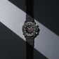 Naviforce 9253T Alexander Men Silicone Watch - Black