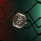 Naviforce 8051T Legacy Silicone Watch - Black