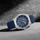 Naviforce 9281T Gambit Men Watch - Silver Blue