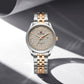 Naviforce 9255 Elite Grey Men Watch - Silver RoseGold Grey