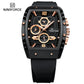 Naviforce 8025 Rotary Men Watch - Black RoseGold