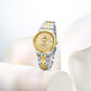 Naviforce 5079 Lotus Woman Watch - Silver-Gold