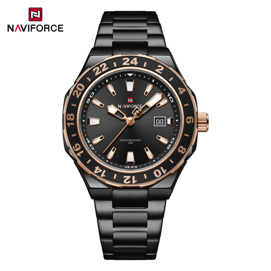 Naviforce NF9249 Freedom Men Watch - Black