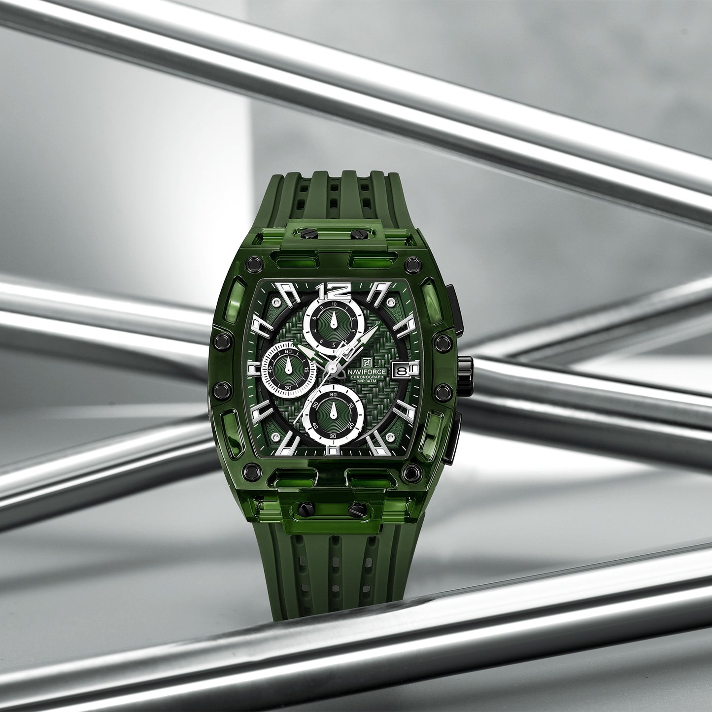 Naviforce 7105 Naddy Men Watch - Green