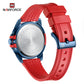 Naviforce 9215T Polo Men Watch - Red Blue