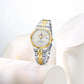 Naviforce 5079 Lotus Woman Watch - Silver-Gold White