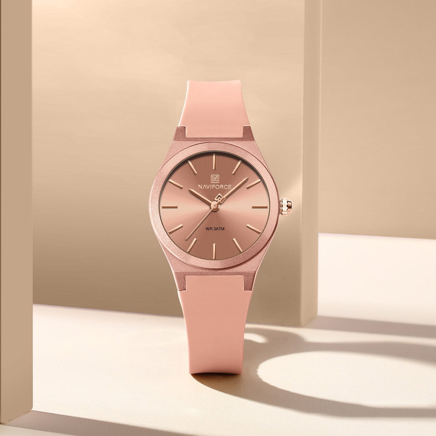 Naviforce 5056 Stellar Women Watch - Pink