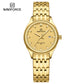 Naviforce 8039 Polo Couple Watch - Gold