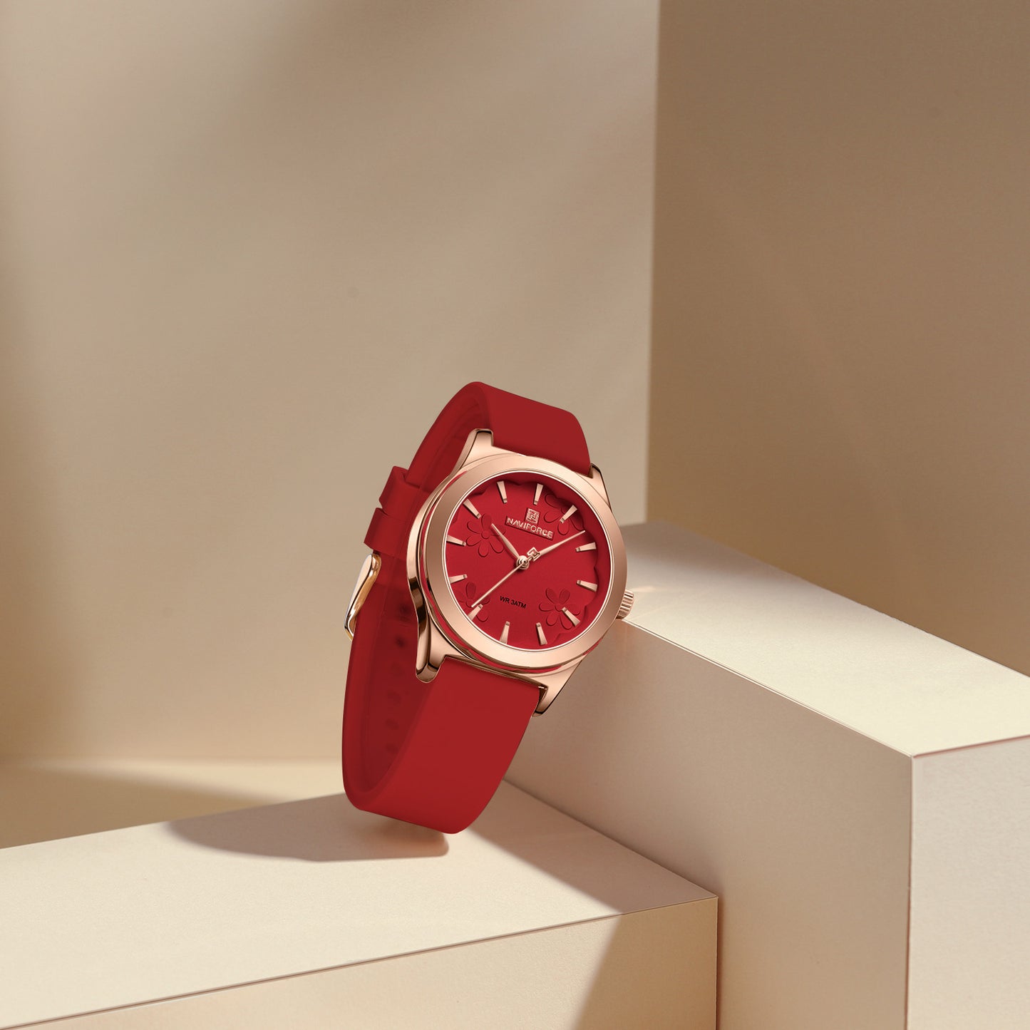 Naviforce 5051 Canary Women Watch - Red