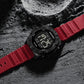 Naviforce 7110 Tonneau Sport Men Watch - Red Black